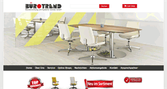Desktop Screenshot of buerotrend.de